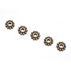 Gear Tibetan Style Alloy Spacer Beads X-MAB145-NF-2