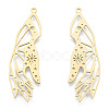 201 Stainless Steel Pendants STAS-N090-LA939-2-1