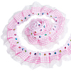 5Yards Polyester Lace Ribbon OCOR-GF0006-20B-1
