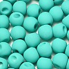 Rubberized Acrylic Beads OACR-G012-05C-3