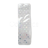 Rectangle Glitter Holographic Plastic Yin-yang Zip Top Gift Bags OPP-E004-01C-A02-1