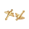 304 Stainless Steel Pendants STAS-G357-05G-01-2