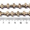 Electroplated Natural Lava Rock Beads Strands G-A256-A01-01A-4