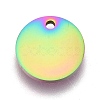 Ion Plating(IP) 304 Stainless Steel Charms STAS-L247-006D-M-2