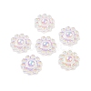 UV Plating Acrylic Cabochons OACR-H121-01E-1