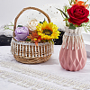 Polyester & Imitation Pearl Beaded Tassel Ribbon OCOR-XCP0002-82-4