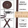 Flat Cowhide Leather Cord WL-GF0001-10D-03-2