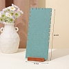 8-Slot Velvet Slant Back Jewelry Necklace Storage Display Stands PW-WG4BC61-05-2