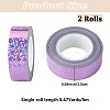 DIY Scrapbook Decorative Laser Paper Tapes DIY-WH20001-98B-2