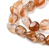 Natural Red Agate Beads Strands LS-G-G146-A25-01-4
