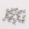 Brass Crimp Beads Covers EC266-1