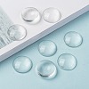Transparent Glass Cabochons X-GGLA-R026-20mm-8