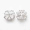 Alloy Cubic Zirconia Cabochons ZIRC-T003-27P-1