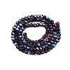 Electroplate Glass Beads Strands EGLA-A044-T3mm-L15-3