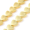 Electroplated Synthetic Non-Magnetic Hematite Beads Strands G-U003-19B-01-1