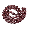 Frosted Glass Beads Strands GLAA-T023-30E-2