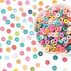 Handmade Polymer Clay Beads CLAY-XCP0001-07B-1