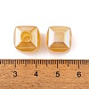 UV Plating Rainbow Iridescent Acrylic Beads PACR-C009-03C-3