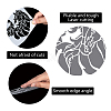 PET Plastic Drawing Painting Stencils Templates DIY-WH0244-170-3