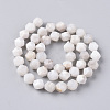 Natural White Crazy Lace Agate Beads Strands G-F668-03-8mm-2