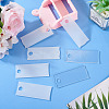 2Bag 2 Styles Acrylic Blank Label Big Pendants FIND-TA0004-77B-9