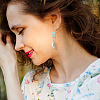 24Pcs 2 Colors Plastic Clip-on Earring Findings STAS-PH0005-70-6