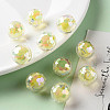 Transparent Acrylic Beads TACR-S152-14B-A10-6