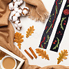 Polyester Ribbons SRIB-WH0011-078B-5