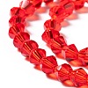 Faceted Bicone Glass Beads Strands EGLA-P017-4mm-M-3