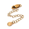 925 Sterling Silver Chain Extenders STER-D036-35AG-2