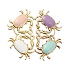 40Pcs 4 Colors Eco-Friendly Zinc Alloy Pendants ENAM-CJ0002-30-7