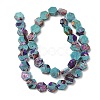 Dyed Synthetic Imperial Jasper Beads Strands G-D337-10mm-A01-3