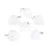 Natural Quartz Crystal Pendants X-G-G956-B56-FF-4