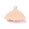 Resin Pendants RESI-K009-08P-2