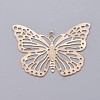 Iron Butterfly Filigree Pendants X-IFIN-P003-03-2