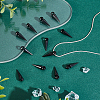 24Pcs 201 Stainless Steel Pendants STAS-HY0001-66-4