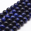Natural Tiger Eye Bead Strands G-G735-23-10mm-02-1
