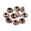Natural Picture Jasper European Beads G-N359-17A-04-1