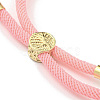 Nylon Cords Bracelet Makings Fit for Connector Charms AJEW-P116-01G-06-3