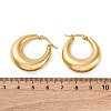 PVD Vacuum Plating 304 Stainless Steel Chunky Hoop Earrings for Women EJEW-F280-06E-G-3