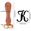1Pc Brass Stamp Head DIY-CP0007-79K-2