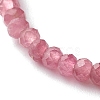 Natural Tourmaline Beaded Bracelets BJEW-JB06384-04-4