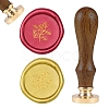 DIY Wood Wax Seal Stamp AJEW-WH0131-155-1