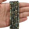 Natural African Turquoise(Jasper) Bead Strands G-D344-A08-2