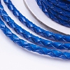 Round Braided Cowhide Cords WL-L009-01G-3