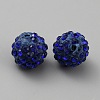 Handmade Polymer Clay Rhinestone Beads CLAY-WH0011-08Q-2