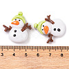 Christmas Decorations Theme Opaque Resin Decoden Cabochons RESI-Z026-01Q-3