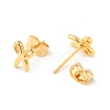 304 Stainless Steel Tiny Scissor Stud Earrings with 316 Stainless Steel Pins for Women EJEW-J043-16G-2