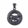 304 Stainless Steel Pendants STAS-K191-56B-1