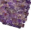 Natural Amethyst Woven Eye Mask AJEW-P074-11F-6